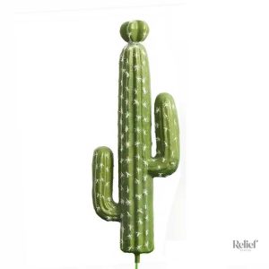Cactus artificiel 33 cm décoratif pour intérieur