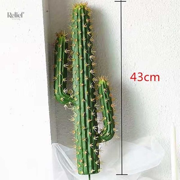Cactus Artificiel 43 cm décoratif pour intérieur
