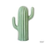 Sculpture moderne en céramique : Cactus design