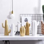 Sculpture tendance cactus pour maison contemporaine