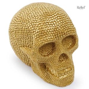 Accessoire déco crâne, style gothique et mystérieux