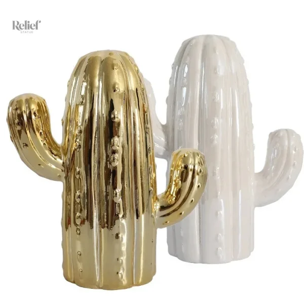 Cactus design en céramique pour embellir votre espace