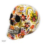 Statue Tête de Mort Mexicaine 15 cm en décoration
