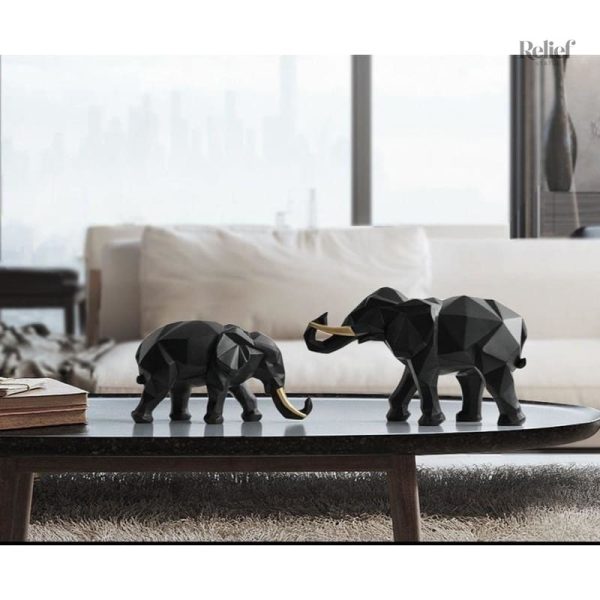 Statue déco éléphant, pièce maîtresse design