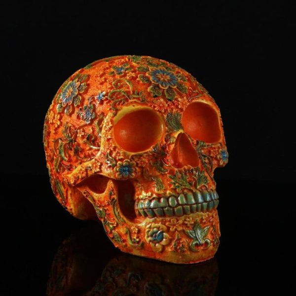 Objet de décoration crâne pour Halloween et soirées thématiques
