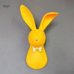 Sculpture murale lapin en design doux et apaisant