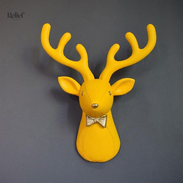 Décoration murale cerf pour enfants, style moderne et doux