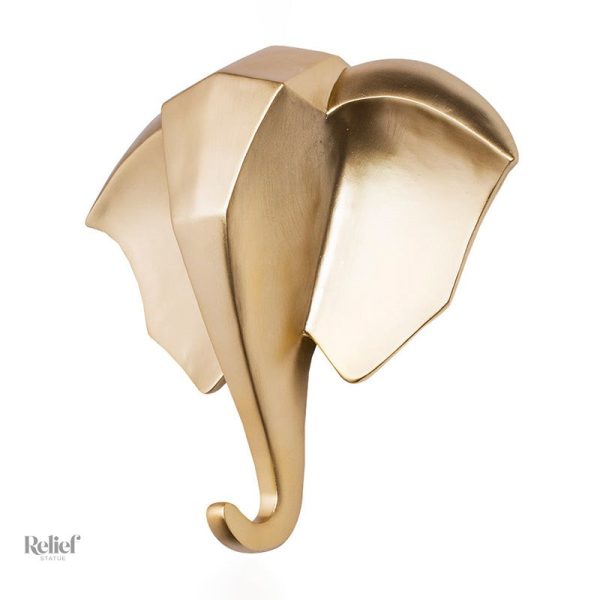 Éléphant sculpté, ajout artistique pour votre cuisine