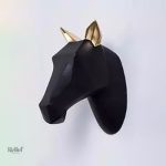 Décoration murale tendance représentant un cheval stylisé