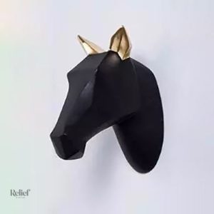 Décoration murale tendance représentant un cheval stylisé