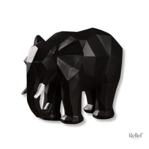 Statuette d'éléphant en décoration, 21 cm de hauteur