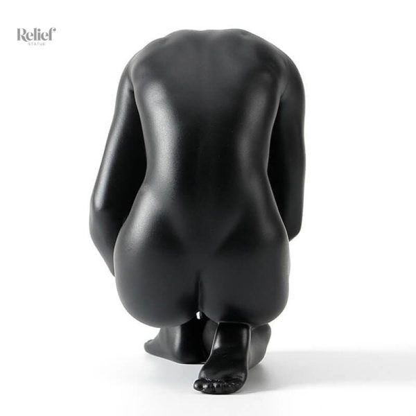 Femme stylisée en tenue d'Ève, 11 cm, œuvre d'art unique