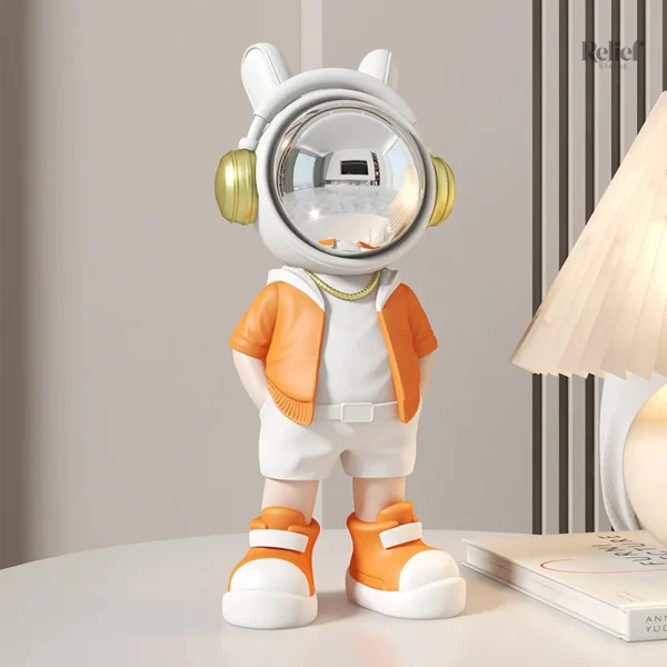 Figurine décorative d'astronaute 24 cm pour intérieur