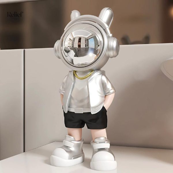 Figurine unique d'astronaute pour collectionneurs