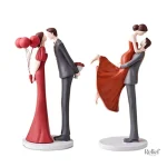 Décor de couple 30 cm, pièce maîtresse pour mariage