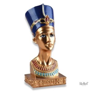 Buste de Néfertiti en figurine égyptienne de 11 cm