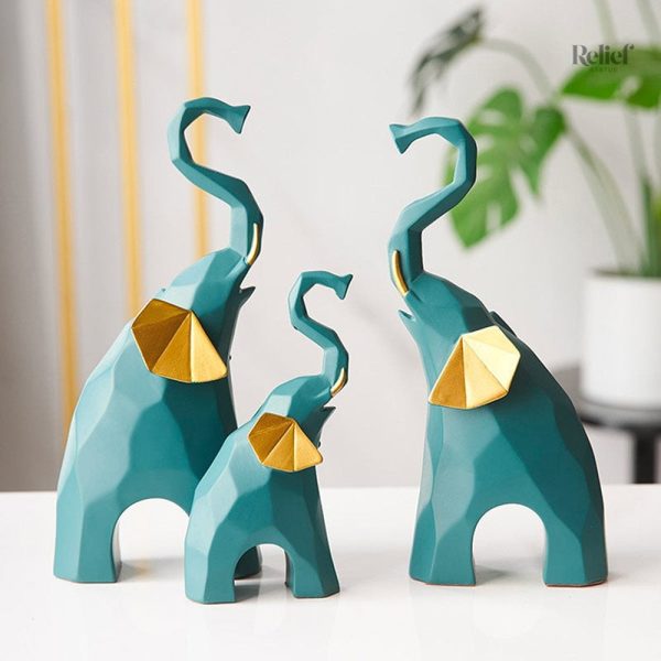 Figurine éléphant déco pour intérieur