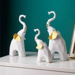 Objet décoratif éléphant en style moderne