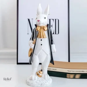 Figurine en forme de lapin à collectionner
