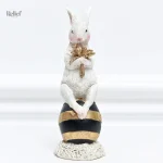 Lapin en miniature, pièce artistique délicate