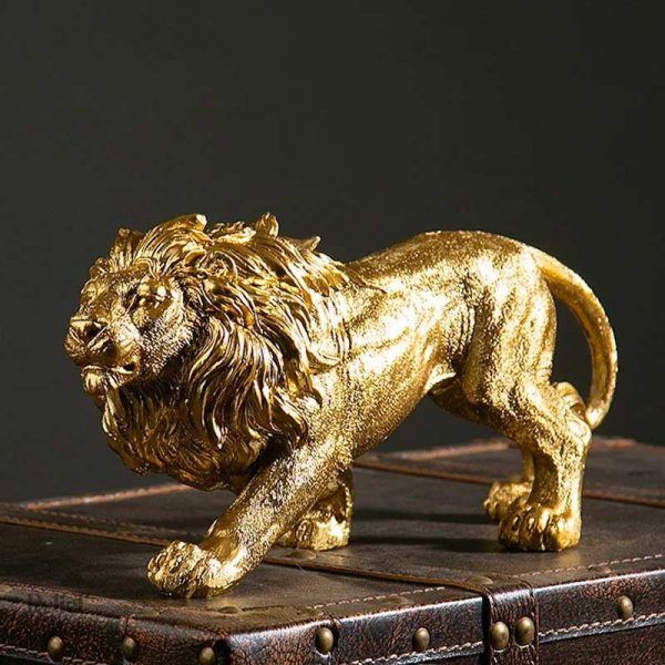 Roi Lion 14 cm : figurine décorative