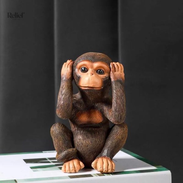 Sculpture de gorille, ajoute une touche originale à votre décor