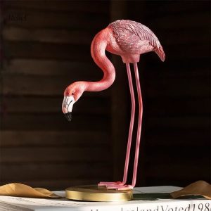Flamant rose en décoration intérieure moderne