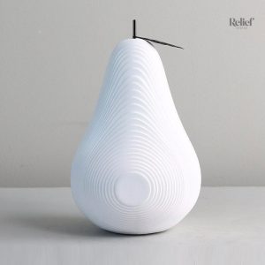 Art actuel : fruits en résine pour ambiances contemporaines