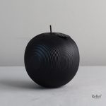 Sculpture moderne en résine avec design fruité