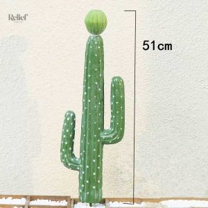 Cactus artificiel 51 cm, accessoire tendance pour la maison