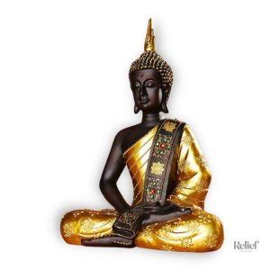 Sculpture moderne grande statue Bouddha en résine