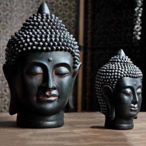 Statue Bouddha zen pour décoration intérieure moderne