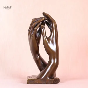 Reproduction en bronze véritable de La Cathédrale