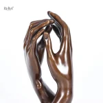 Statue en bronze véritable, La Cathédrale, 21 cm