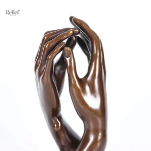 Statue en bronze véritable, La Cathédrale, 21 cm