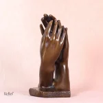 Sculpture en bronze, inspirée par Rodin