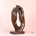 Reproduction artistique La Cathédrale en bronze