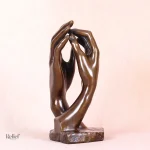 Statue d'art en bronze, 21 cm, Rodin
