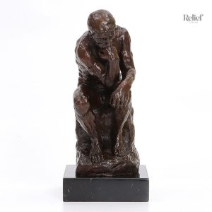 Sculpture en bronze véritable de Rodin, 24 cm de hauteur