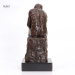 Penseur de Rodin en bronze, 24 cm, objet décoratif