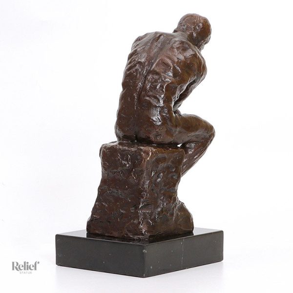 Sculpture le Penseur, finition bronze authentique