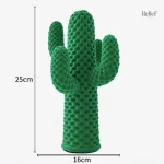 Cactus moderne beige, 25 cm, décoration intérieure