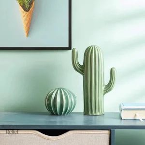 Objets déco cactus en céramique pour votre intérieur