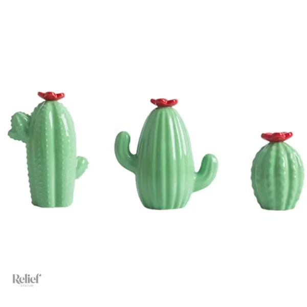 Cactus d'intérieur tendance : couleur verte, jaune, bleue