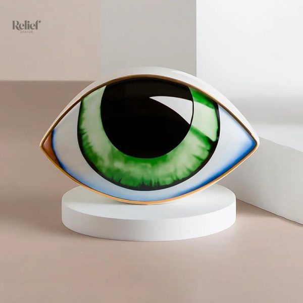 Détails d'un Oeil Décoration de 11 cm, pièce artistique