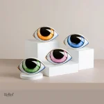 Oeil Décoration 11 cm, accent contemporain pour la maison