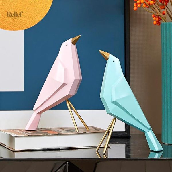 Décoration en forme d'oiseau, style moderne et élégant