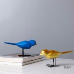 Statue d'oiseau pour décor de jardin