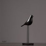 Décoration moderne : Statue Oiseau en résine