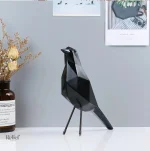 Oiseau en résine, création artistique contemporaine